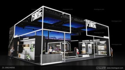 万家乐厨卫展览展示展台模型 设计创新与品牌价值展现